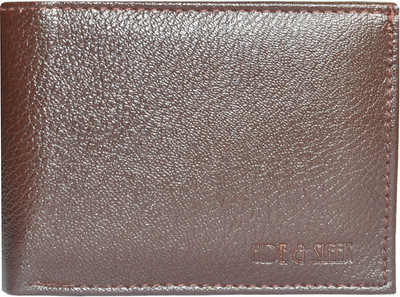 

Hide & Sleek Men Casual Brown Artificial Leather Wallet(3 Card Slots), Brown-505