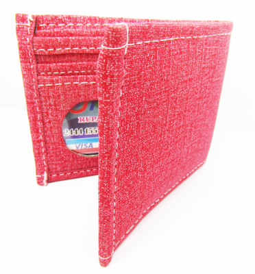 

Peacock Mundkar Boys Casual Pink Artificial Leather Wallet(8 Card Slots)