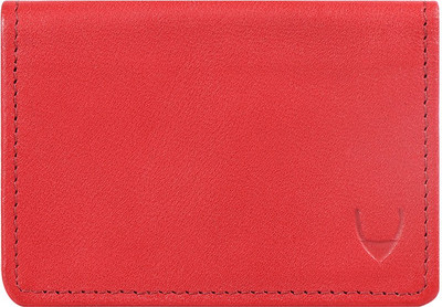 

Hidesign Men Casual Red Genuine Leather Wallet(2 Card Slots), Multi