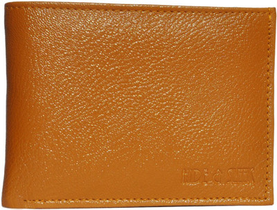 

Hide & Sleek Men Casual Tan Artificial Leather Wallet(3 Card Slots), Tan-529