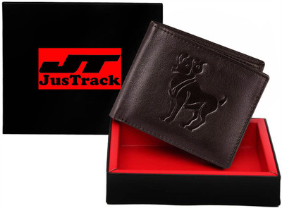 

JusTrack Men Casual Brown Genuine Leather Wallet(1 Card Slot)