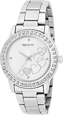 

Braton BT1230 Quartz Analog White Round Dial Women's Watch Watch - For Women