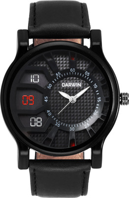 

Darwin DW-1034-CBR-BK Fashion Wear Imported Analogue Japanese Movement Watch - For Men