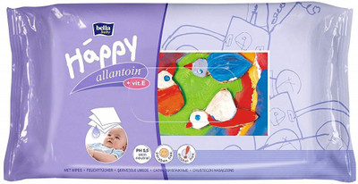 

BELLA HAPPY BABY Wet Wipes with Allantoin AND Vitamin E (64 Pieces(64 Pieces)