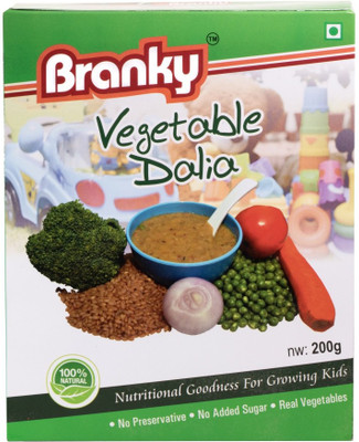 

branky Vegetable Dalia Mix-200gm Cereal(200 g, 24+ Months)