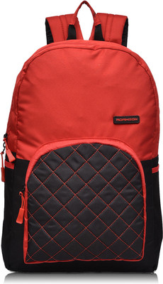 

Adamson Barfi S 26 L Backpack(Red), Red and black