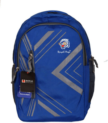 

Royal Bags Nylon Blue Backpack For Kids| School Bag 40 L Backpack(Blue)