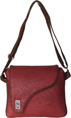 

DIVI DIVINE B078ZDZTDT Waterproof Sling Bag(Maroon, 10 L)