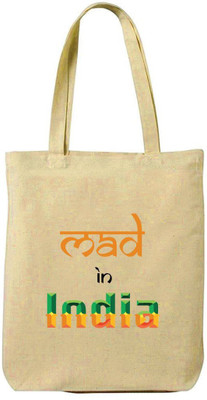

Hamee Mad In India (Nursery/Play School) Multipurpose Bag(White, 15 L)