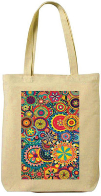 

Hamee Mandalas Multipurpose Bag(White, 15 L)