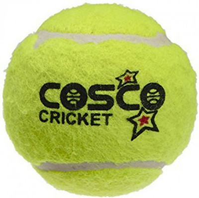 

Cosco Light Cricket Tennis Ball Bowling Ball(Pack of 6, Green)