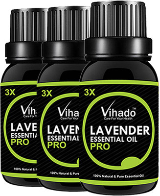 

VIHADO 100% pure and natural lavender oil 3X PRO (20 ML) (PACK OF 3)(20 ml)