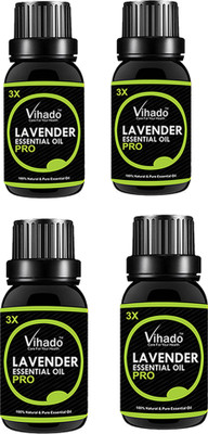 

VIHADO Essential Oil 3X PRO Lavender (20 ML) (Pack of 4)(20 ml)