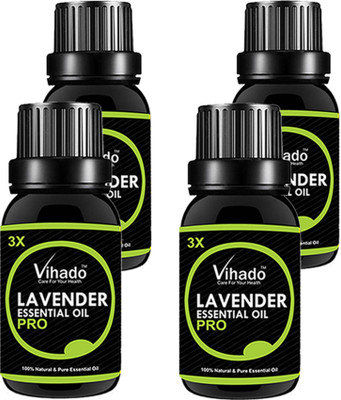 

VIHADO Lavender oil 3X PRO (30 ML) (Pack of 4)(30 ml)