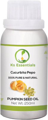 

Ks Essentials 100% Pure & Natural Therapeutic Grade Pumpkin Seed Oil (250ml)(250 ml)