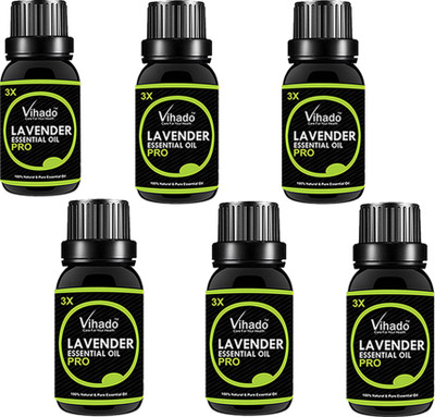

VIHADO Essential Oil 3X PRO Lavender (30 ML) (Pack of 6)(30 ml)