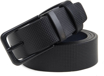 

Cyclone Men Formal Black Genuine Leather Belt