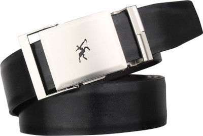 

Urban alfami Men Formal Black Texas Leatherite Reversible Belt