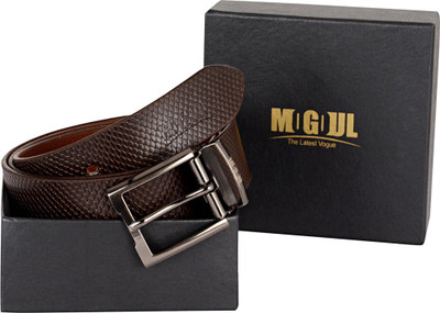 

Mogoul Men Casual Brown Genuine Leather Belt, Mogoul-glbblack-201804