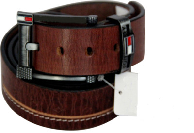 

DN ENTERPRISES Men Casual, Party, Formal, Evening Brown Genuine Leather Belt