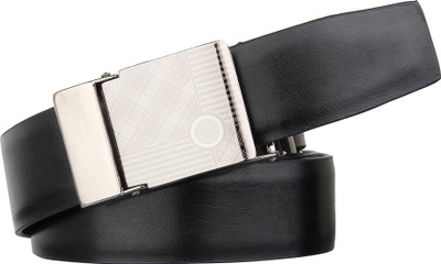 

Urban alfami Men Casual Black Texas Leatherite Belt