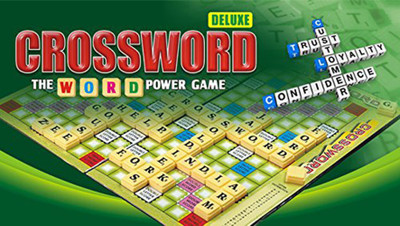 

KRIREEN Kid's The Cross Word Card Board Game of Scrable Board Game