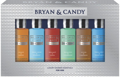 

BRYAN & CANDY - NEW YORK Truly Masculine Perfumed Shower Gels PLAY-IT-PERFECT KIT � For Him(100 ml, Pack of 6)