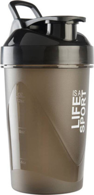 

WOODPECKER PRINTS LIFE IS A SPORT SHAKER BOTTLE / PROTEIN SHAKER / GYM BOTTLE 500 ml Shaker(Pack of 2, Multicolor)