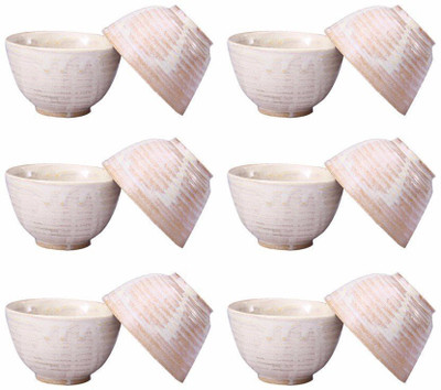 

caffeine Dining Dessert Bowl in Cream Studio (1 pc) Ceramic Bowl Set(White, Pack of 12)