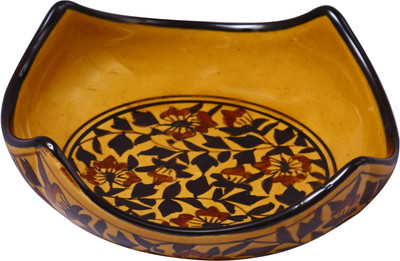 

Caffeine Brown Sehra Stoneware Bowl(Multicolor, Pack of 1)
