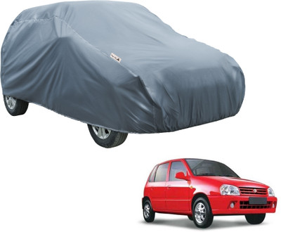 Fit Fly Car Cover For Maruti Suzuki Zen (Without Mirror Pockets)(Grey)
