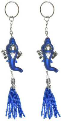 Madhuraj Pack of 2 Blue Sidhi Vinayak Key Chain(Blue)