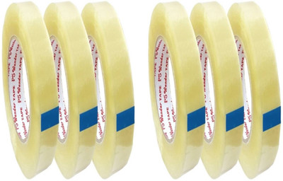 

AutoVHPR Pack of 6 .75 Inch Width 65 Meter Roll Length Transparent A Cello Tape CelloTape (Manual)(Set of 6, Transparent)
