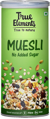 

True Elements No Added Sugar Muesli(400 g, Barrel)