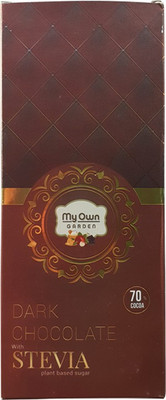 

my own garden Stevia Dark Chocolate Bars(120 g)
