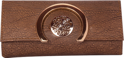 

DN Enterprises Party Brown Clutch
