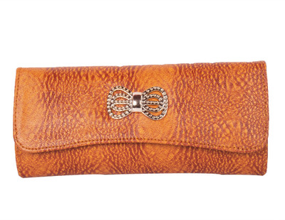 

DN Enterprises Party Orange Clutch