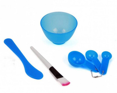 

Bueno Bleach Mixing Bowl With Brush And Stick Care, Bowl With Three Different Types Of Gauges, Pack Of 1(Set of 6)