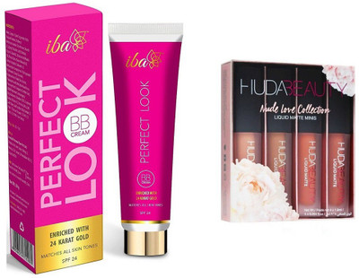 

iba halal care iba bb cream with nude love collection(Set of 2)