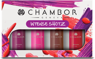 

Chambor Intense Shotz Combination Pack(Set of 4)