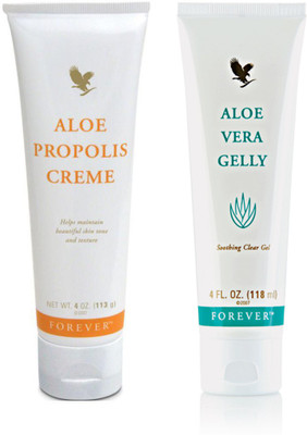 

Forever aloe vera gelly and aloe propolis cream(Set of 2)