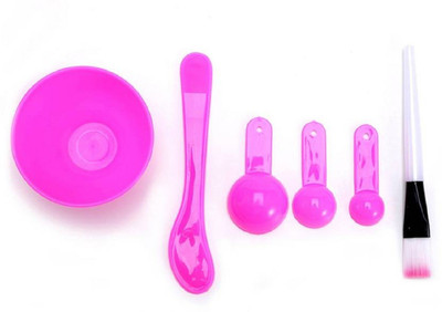 

Bueno 6in1 Facial And Bleach Mixing Bowl For Women And Girls, Bleach Bowl With Stick Care, Pack Of 1(Set of 6)