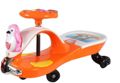 

Baybee Car Non Battery Operated Ride On(Orange)