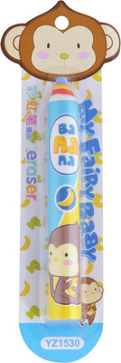 

SN toy zone Pencil Shaped Eraser(Pack of 2) Non-Toxic Eraser(Set of 2, Multicolor)