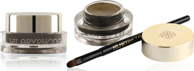 

Hilary Rhoda HR-999 24H Long Lasting Waterproof 2 In 1 Studio Touch Gel Kajal Eyeliner Cake, 4.5 g(Brown)