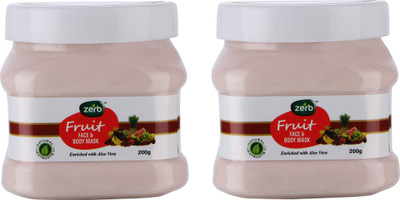 

Zerb Fruit Face And Body Mask Make Your Skin Soft Enriched With Aloe Vera(200 g)