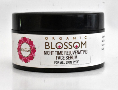 

Organic Blossom Night Time Rejuvenating Face Serum(50 ml)