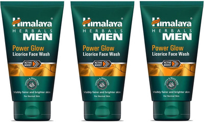 

Himalaya POWER GLOW Licorice Face Wash (100 ml) PACK OF 3 Face Wash(300 ml)