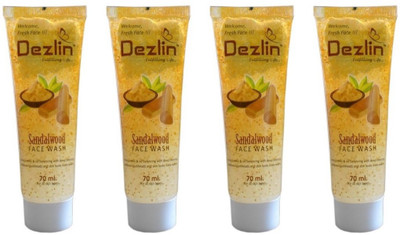 

Dezlin Sandalwood 70ml (4 Pcs) Face Wash(280 g)