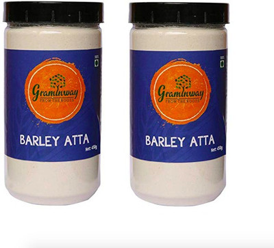 

Graminway Barley Atta Pack of 2 -900gm(900 g, Pack of 2)